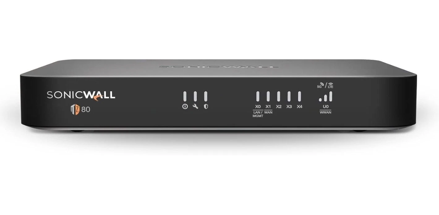 SonicWall TZ80 Firewall (TotalSecure Advanced Edition, 1-Year)